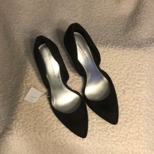 Christian Soriano Black Swede Size 7.5 NEW